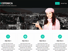 Tablet Screenshot of ecotonica.com